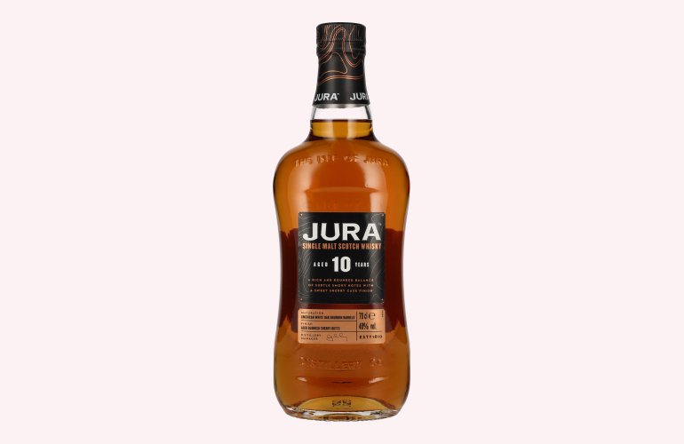 Jura 10 Years Old Single Malt Scotch Whisky 40% Vol. 0,7l