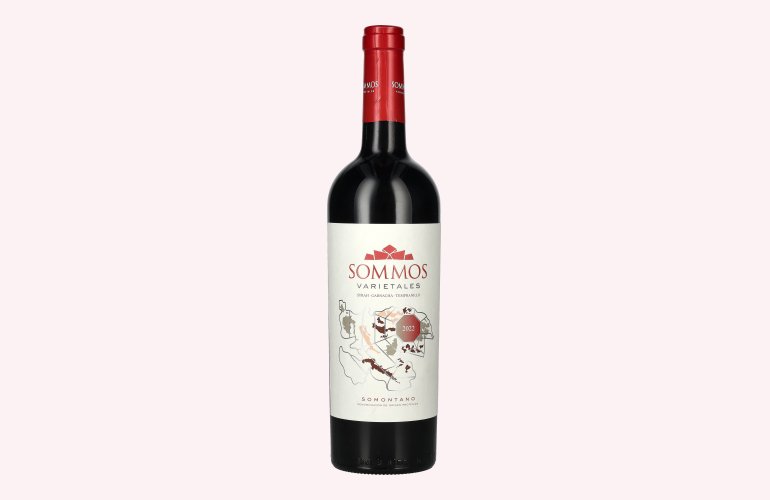 SOMMOS Varietales Somontano D.O.P 2022 14% Vol. 0,75l