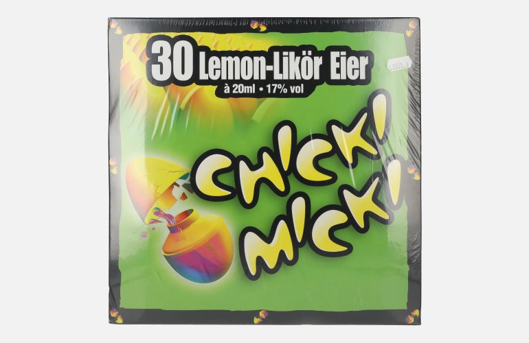 Chicki Micki Lemon-Likör Eier 17% Vol. 30x0,02l PET