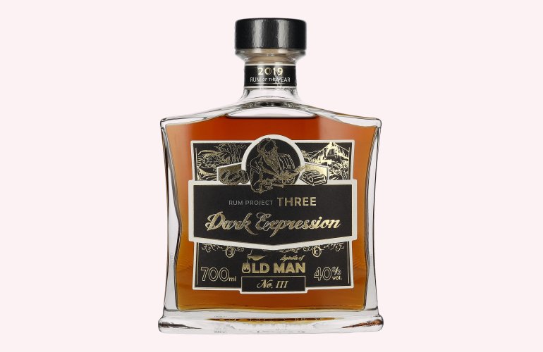 Old Man Rum Project THREE Dark Expression 40% Vol. 0,7l