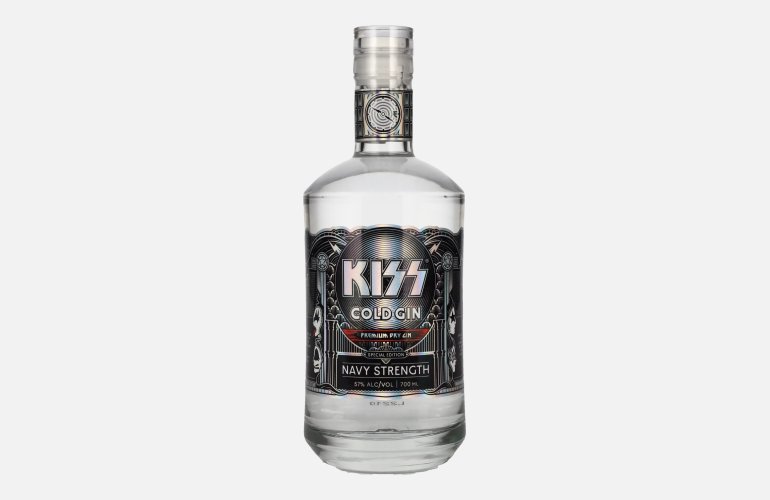 Kiss COLD GIN Navy Strength 57% Vol. 0,7l