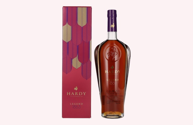 Hardy Cognac LEGEND 1863 40% Vol. 0,7l in Giftbox