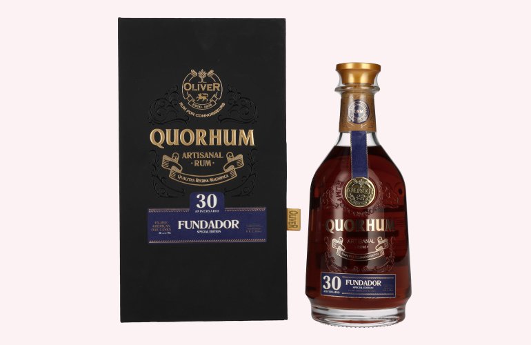 Ron Quorhum 30 Aniversario FUNDADOR Special Edition 42% Vol. 0,7l en boîte cadeau