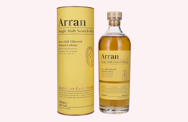 Arran Single Malt SAUTERNES CASK FINISH 50% Vol. 0,7l in Geschenkbox