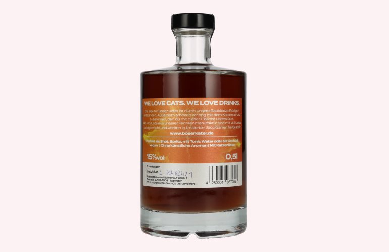 BÖSER KATER Aperitivo Peach Eistee 15% Vol. 0,5l