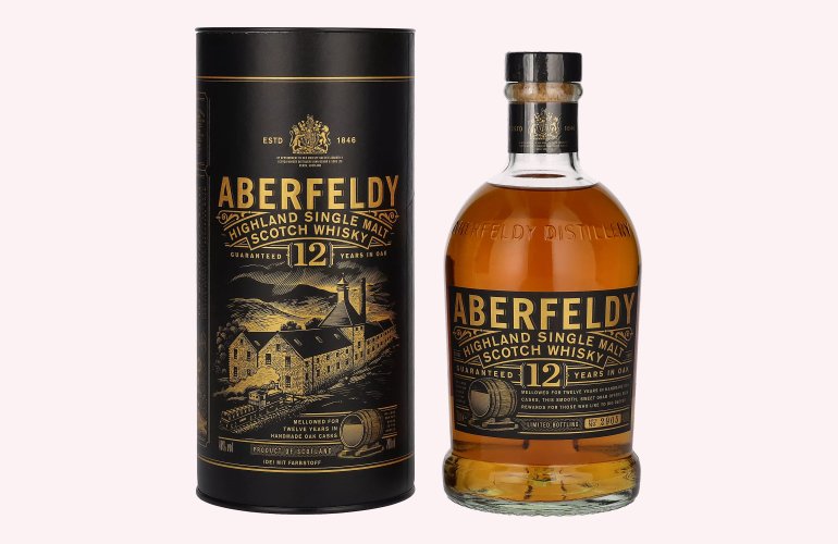 Aberfeldy 12 Years Old Highland Single Malt 40% Vol. 0,7l in Giftbox