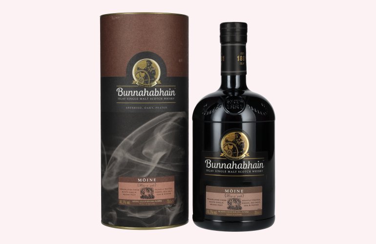 Bunnahabhain MÒINE Islay Single Malt Scotch Whisky 46,3% Vol. 0,7l in Geschenkbox