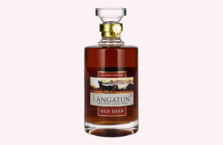 Langatun OLD DEER Swiss Single Malt Whisky 46% Vol. 0,5l