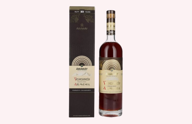 Ararat Armenia 10 Years Old Exclusive Collection 45% Vol. 0,7l in Giftbox