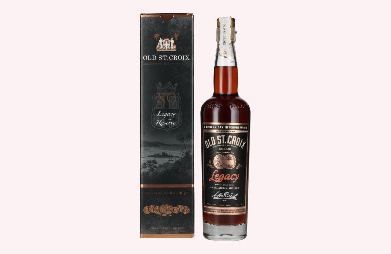 Old St. Croix XO Legacy Reserve Superior Spirit Drink 42% Vol. 0,7l in Geschenkbox