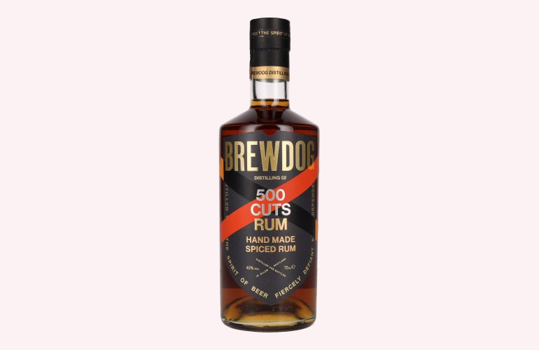 Brewdog 500 CUTS RUM Hand Made Spiced Rum 40% Vol. 0,7l