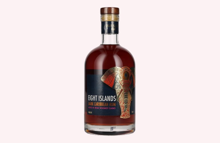 Eight Islands Dark Caribbean Rum 40% Vol. 0,7l
