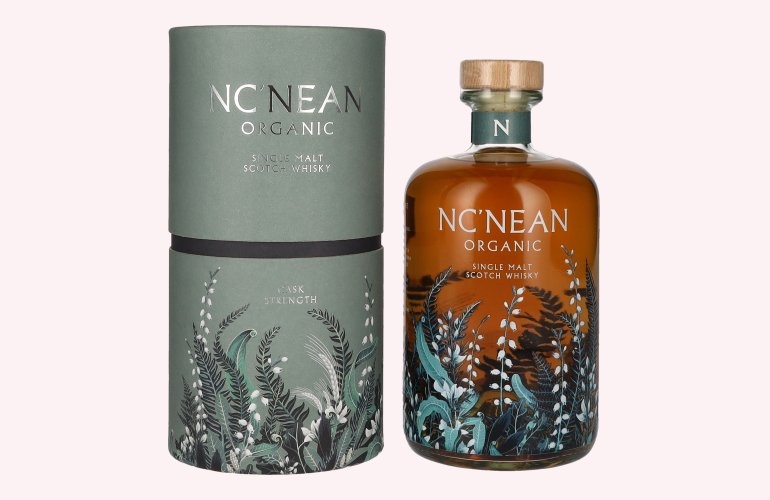 Nc’nean Cask Strength Single Malt Scotch Whisky Batch 06 59,6% Vol. 0,7l en boîte cadeau