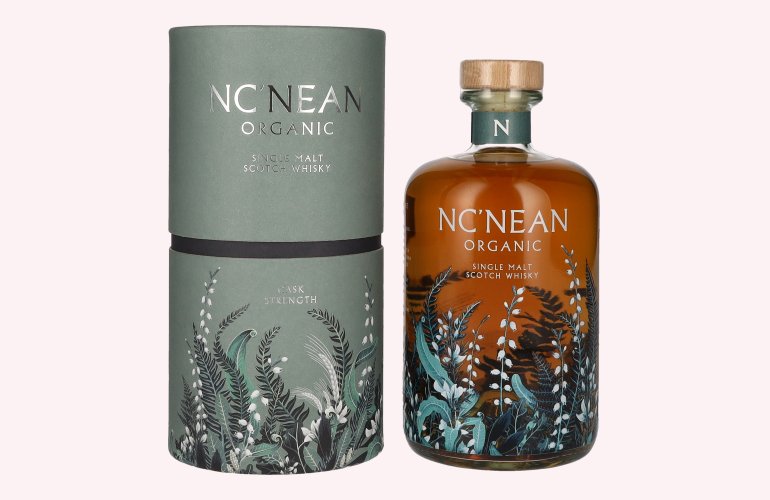 Nc’nean Cask Strength Single Malt Scotch Whisky Batch 06 59,6% Vol. 0,7l in Giftbox