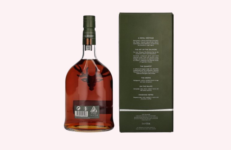 The Dalmore THE QUARTET Highland Single Malt Scotch Whisky 41,5% Vol. 1l in Geschenkbox