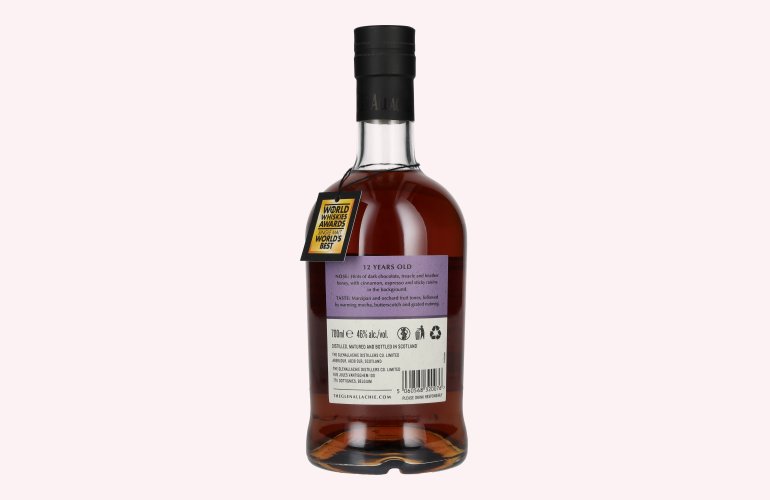 The GlenAllachie 12 Years Old Speyside Single Malt 46% Vol. 0,7l
