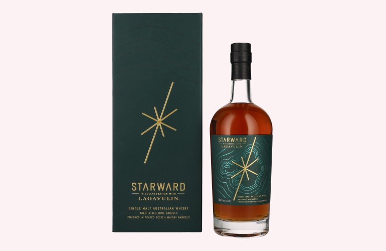 Starward LAGAVULIN Single Malt Australian Whisky 48% Vol. 0,7l in Geschenkbox