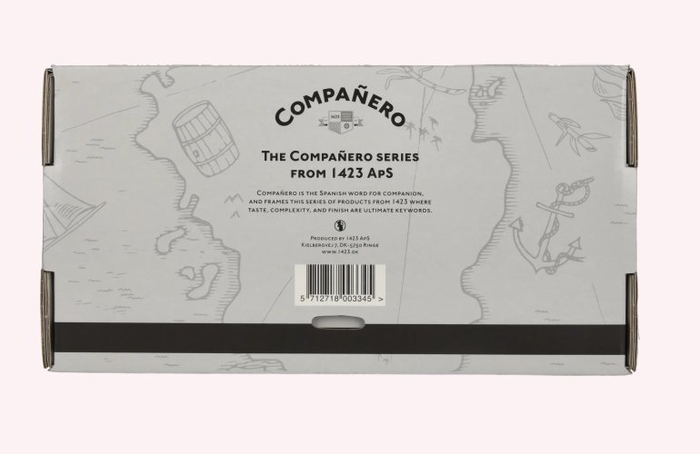 Compañero Giftbox 44,7% Vol. 3x0,05l in Geschenkbox