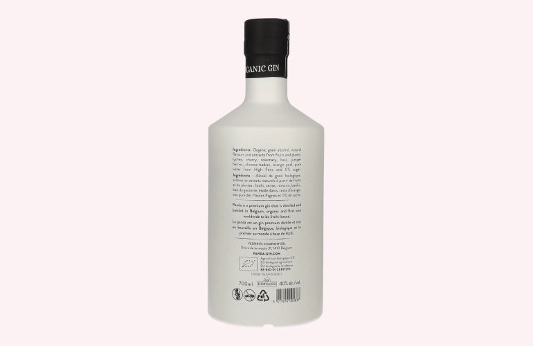 PANDA Organic Gin 40% Vol. 0,7l
