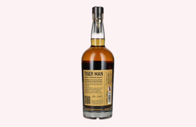 Elvis TIGER MAN Straight Tennessee Whiskey 45% Vol. 0,7l
