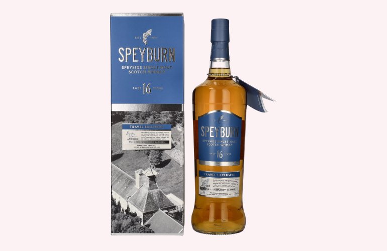 Speyburn 16 Years Old Speyside Single Malt TRAVEL EXCLUSIVE 43% Vol. 1l in Geschenkbox