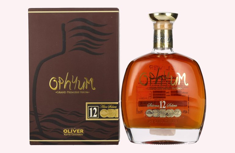 Ophyum 12 Años Solera Grand Premiere Rhum 40% Vol. 0,7l in Giftbox