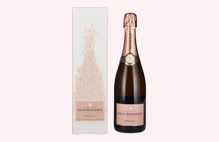 Louis Roederer Champagne ROSÉ 2014 12,5% Vol. 0,75l in Geschenkbox