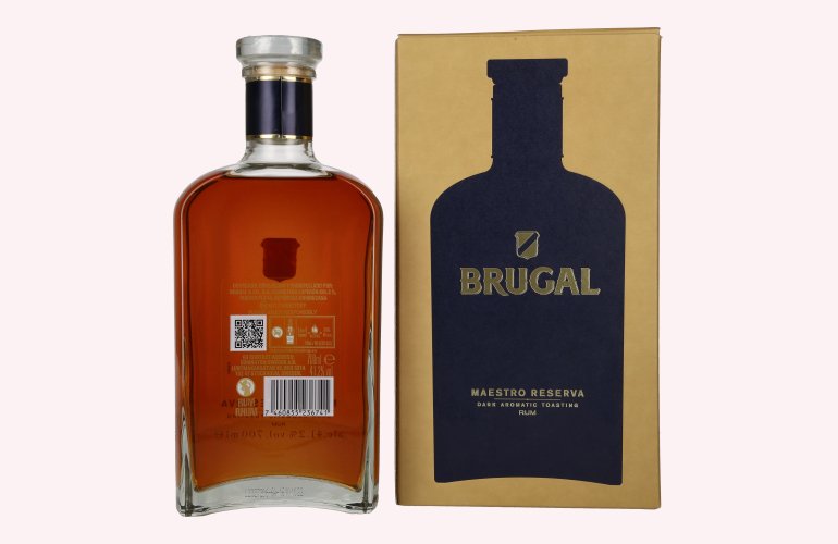 Brugal Maestro Reserva Rum 41,2% Vol. 0,7l in Giftbox