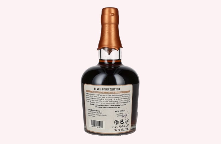 Dictador BEST OF 1980 APASIONADO Colombian Rum 37YO/260917/EX-P115 41% Vol. 0,7l
