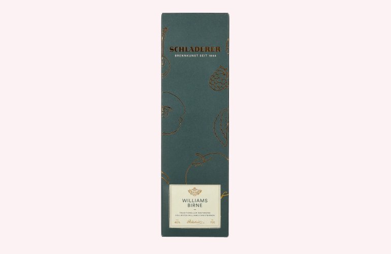 Schladerer Williams Birne 40% Vol. 0,7l in Geschenkbox