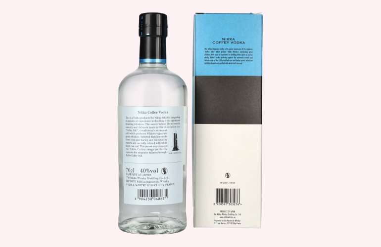 Nikka Coffey Vodka 40% Vol. 0,7l in Giftbox