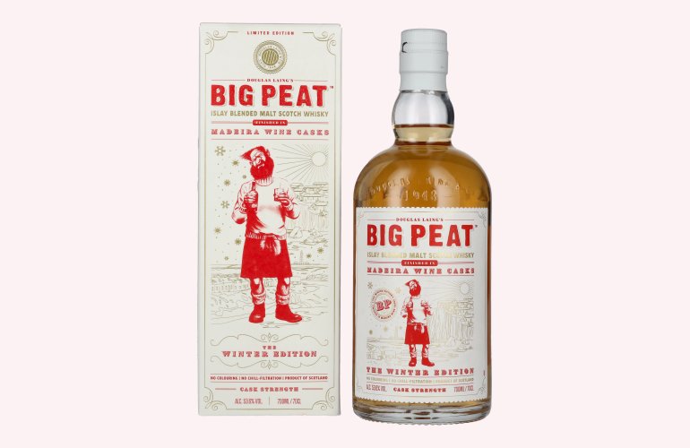 Douglas Laing BIG PEAT The Winter Edition 53,6% Vol. 0,7l en boîte cadeau