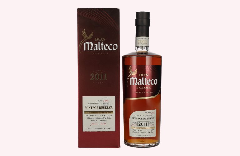 Ron Malteco Vintage Reserva Panamá 2011 42,3% Vol. 0,7l in Geschenkbox