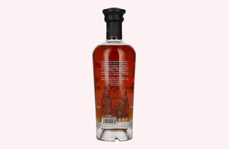 Ron 7 Siete Villas 1511 Añejado Genuino Rum 40% Vol. 0,7l en boîte cadeau