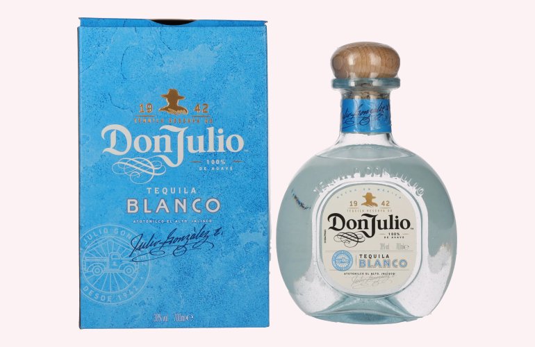 Don Julio Tequila Blanco 100% Agave 38% Vol. 0,7l in Geschenkbox
