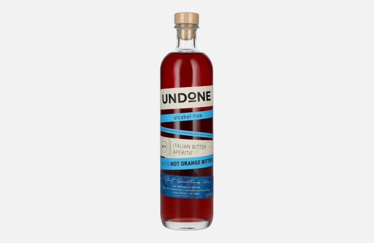 Undone Italian Bitter This is not Orange Bitter alkoholfrei 0,7l