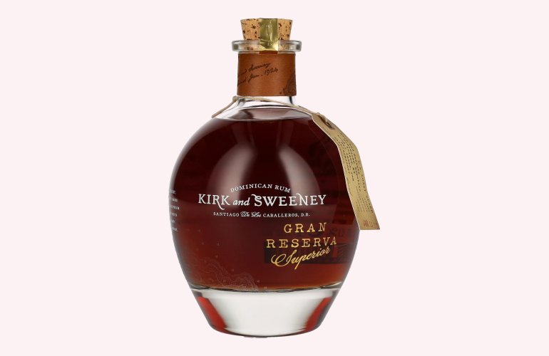 Kirk and Sweeney GRAN RESERVA SUPERIOR Dominican Rum 40% Vol. 0,7l