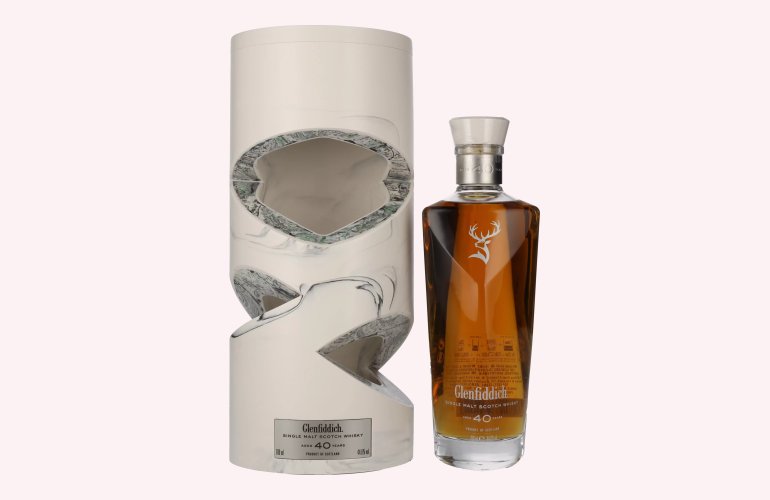 Glenfiddich 40 Years Old Single Malt Scotch Whisky Time Series No. 18 44,6% Vol. 0,7l in Geschenkbox