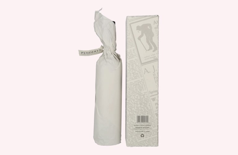 Penderyn THE HEADLINER Welsh Whiskey Icons of Wales Nr. 9 46% Vol. 0,7l in geschenkverpakking