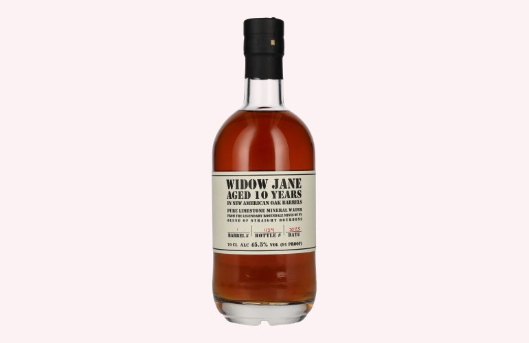 Widow Jane 10 Years Old Straight Bourbon Whiskey 45,5% Vol. 0,7l