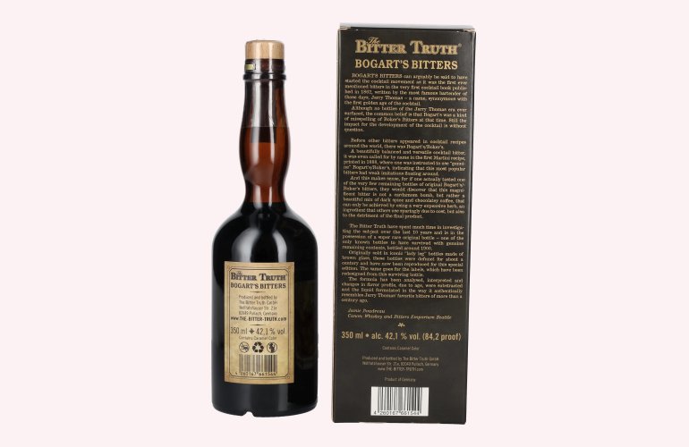 The Bitter Truth Bogart's Bitters 42,1% Vol. 0,35l in geschenkverpakking