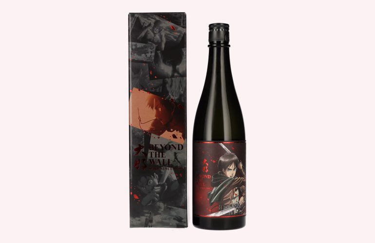 Attack on Titan x Beyond the Wall EREN Model Japanese Sake 15% Vol. 0,72l in Giftbox