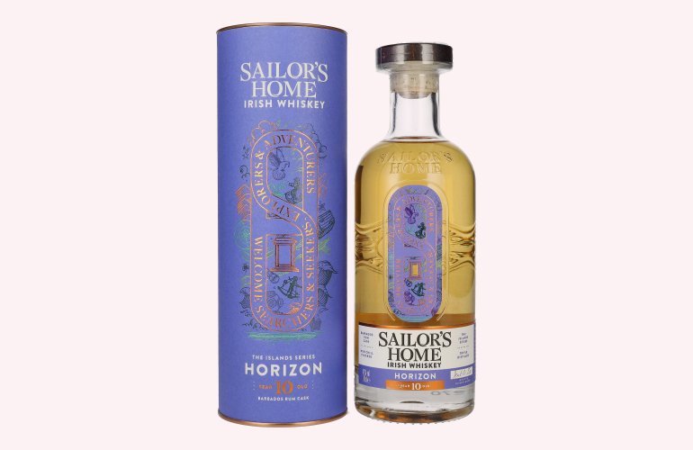 Sailor's Home HORIZON 10 Years Old Rum Cask Finish 43% Vol. 0,7l in Giftbox