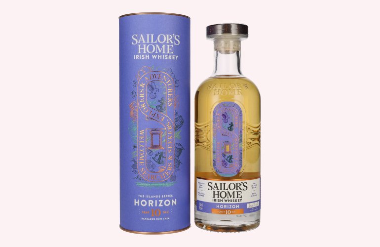 Sailor's Home HORIZON 10 Years Old Rum Cask Finish 43% Vol. 0,7l in Geschenkbox