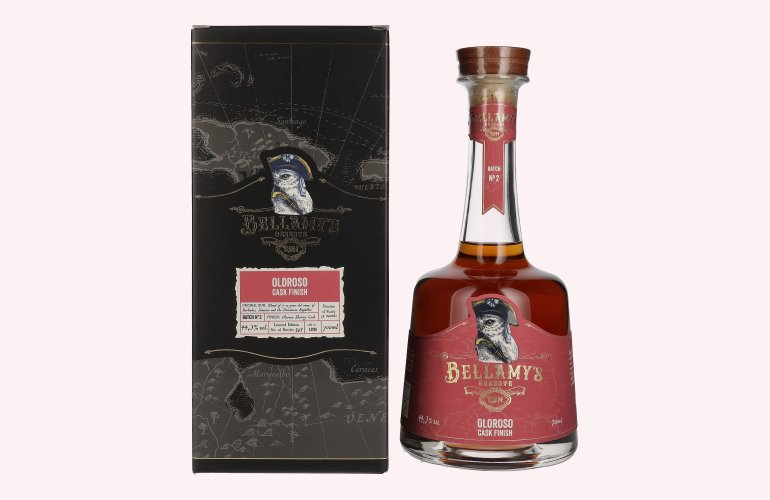Bellamy's Reserve Rum OLOROSO CASK FINISH 44,3% Vol. 0,7l in Geschenkbox