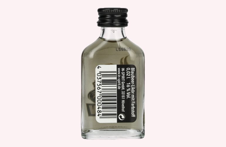 Saufen Liqueur Blaubeer-Likör 16% Vol. 0,02l