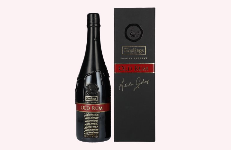 Goslings Family Reserve Old Rum 40% Vol. 0,7l en boîte cadeau