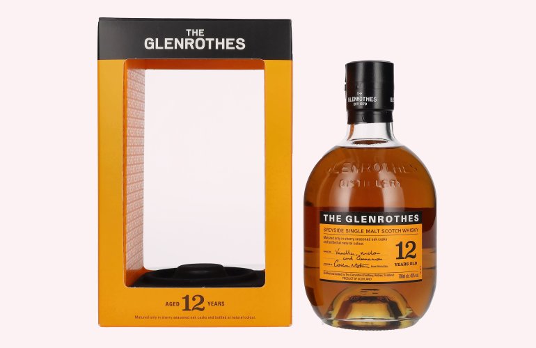 The Glenrothes 12 Years Old Speyside Single Malt 40% Vol. 0,7l in Giftbox