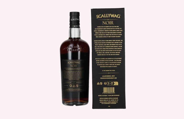 Douglas Laing SCALLYWAG Noir Edition PX Sherry Cask Speyside Blended Malt 52,8% Vol. 0,7l in Giftbox