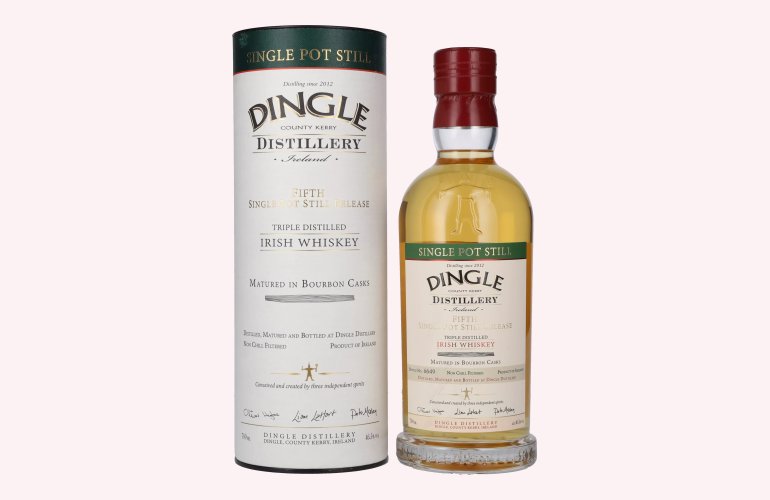 Dingle Single Pot Still Irish Whiskey 5th RELEASE 46,5% Vol. 0,7l in Geschenkbox